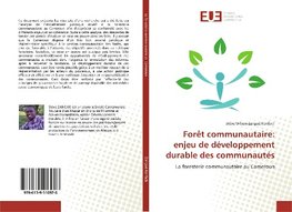 Forêt communautaire: enjeu de développement durable des communautés