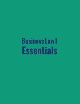 Business Law I Essentials