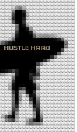 Hustle Hard Surfer Sir Michael Huhn Artist designer edition creative Journal