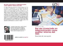 Rol del Licenciado en Administración como auditor interno del SGC