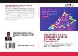 Desarrollo de una Aplicación Web de Respaldo de Servidores