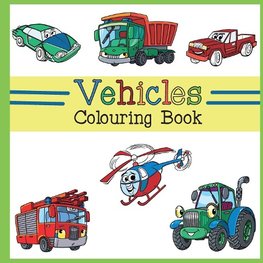 Vehicles Colouring Book