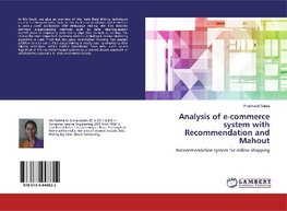 Analysis of e-commerce system with Recommendation and Mahout