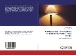 Comparative Effectiveness of Self-Instructional Print Media