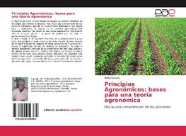 Principios Agronómicos: bases para una teoría agronómica