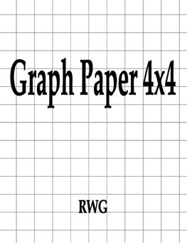 Graph Paper 4x4