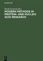 Modern Methods in Protein- and Nucleic Acid Research