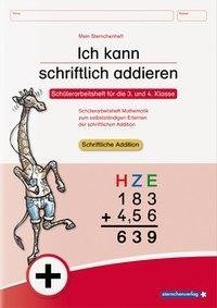 Ich kann schriftlich addieren