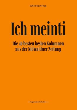 Ich meinti IV