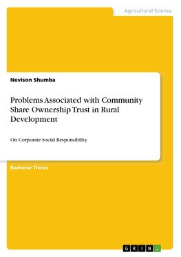 Problems Associated with Community Share Ownership Trust in Rural Development