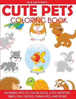 Cute Pets Coloring Book