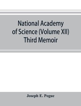 National academy of Science (Volume XII) Third Memoir ;The turquoise