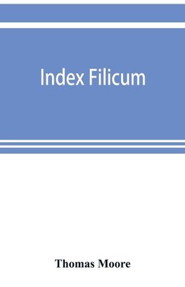 Index filicum