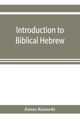 Introduction to biblical Hebrew