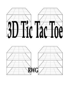 3D Tic Tac Toe