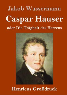 Caspar Hauser oder Die Trägheit des Herzens (Großdruck)