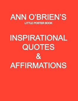 Ann O'Brien's Inspirational Quotes And Affirmations