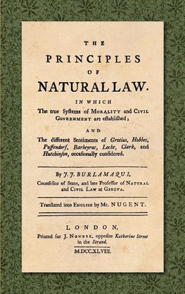 The Principles of Natural Law (1748)