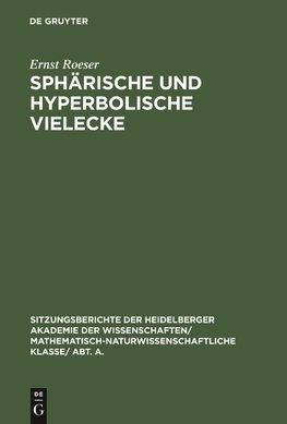 Sphärische und hyperbolische Vielecke