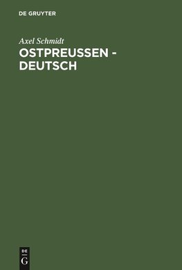 Ostpreussen - deutsch