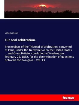 Fur seal arbitration.