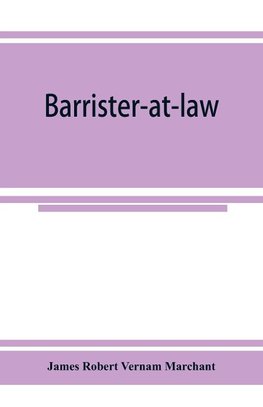 Barrister-at-law