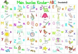 Mein buntes Kinder-ABC Grundschrift