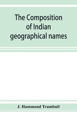 The composition of Indian geographical names