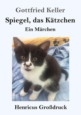 Spiegel, das Kätzchen (Großdruck)