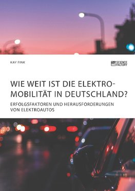 Wie weit ist die Elektromobilität in Deutschland? Erfolgsfaktoren und Herausforderungen von Elektroautos