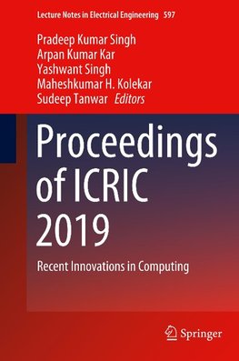 Proceedings of ICRIC 2019