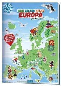 Trötsch Stickerbuch Mein 1. Atlas Europa