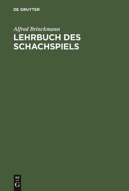 Lehrbuch des Schachspiels