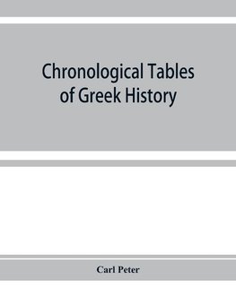 Chronological tables of Greek history