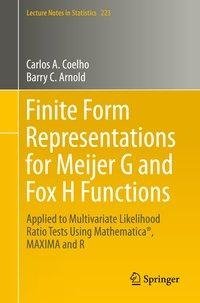 Finite Form Representations for Meijer G and Fox H Functions