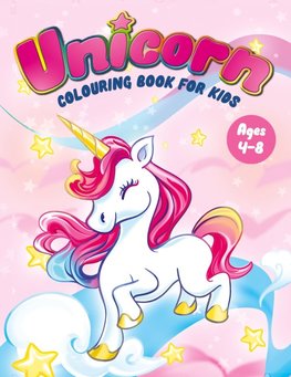 Unicorn Colouring Book for Kids Ages 4-8