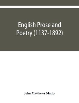 English prose and poetry (1137-1892)