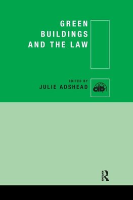 Green Buildings and the Law