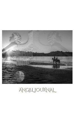 Angelic Angels  Equestrian Beach themed Blank  page Journal