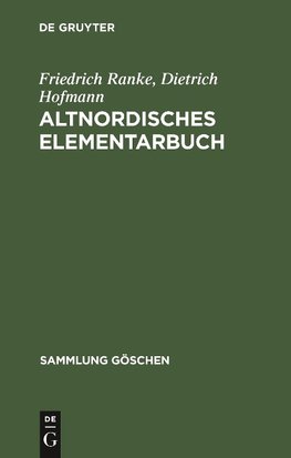 Altnordisches Elementarbuch