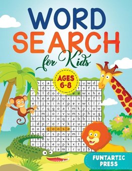 Word Search for Kids Ages 6-8