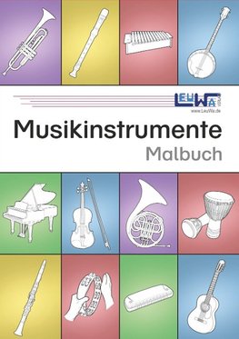 Musikinstrumente Malbuch