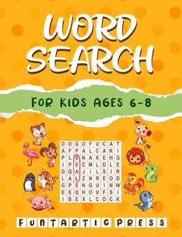 Word Search for Kids Ages 6-8