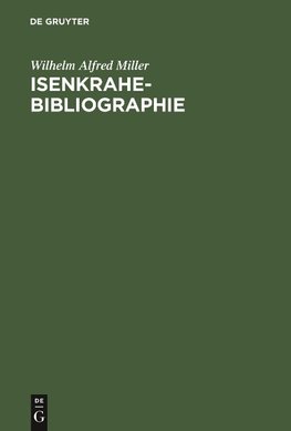 Isenkrahe-Bibliographie