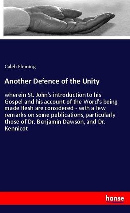 Another Defence of the Unity