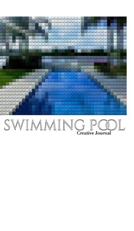 swimming pool sir Michael Artist creative blank page journal