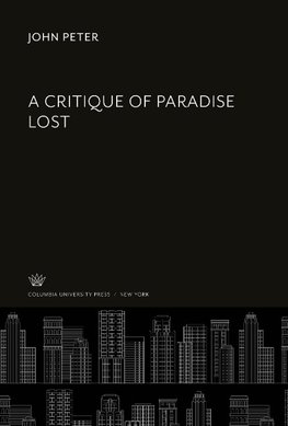 A Critique of Paradise Lost