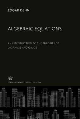 Algebraic Equations