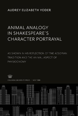 Animal Analogy in Shakespeare'S Character Portrayal