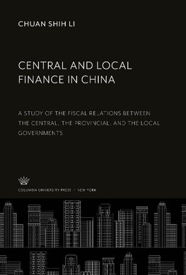 Central and Local Finance in China